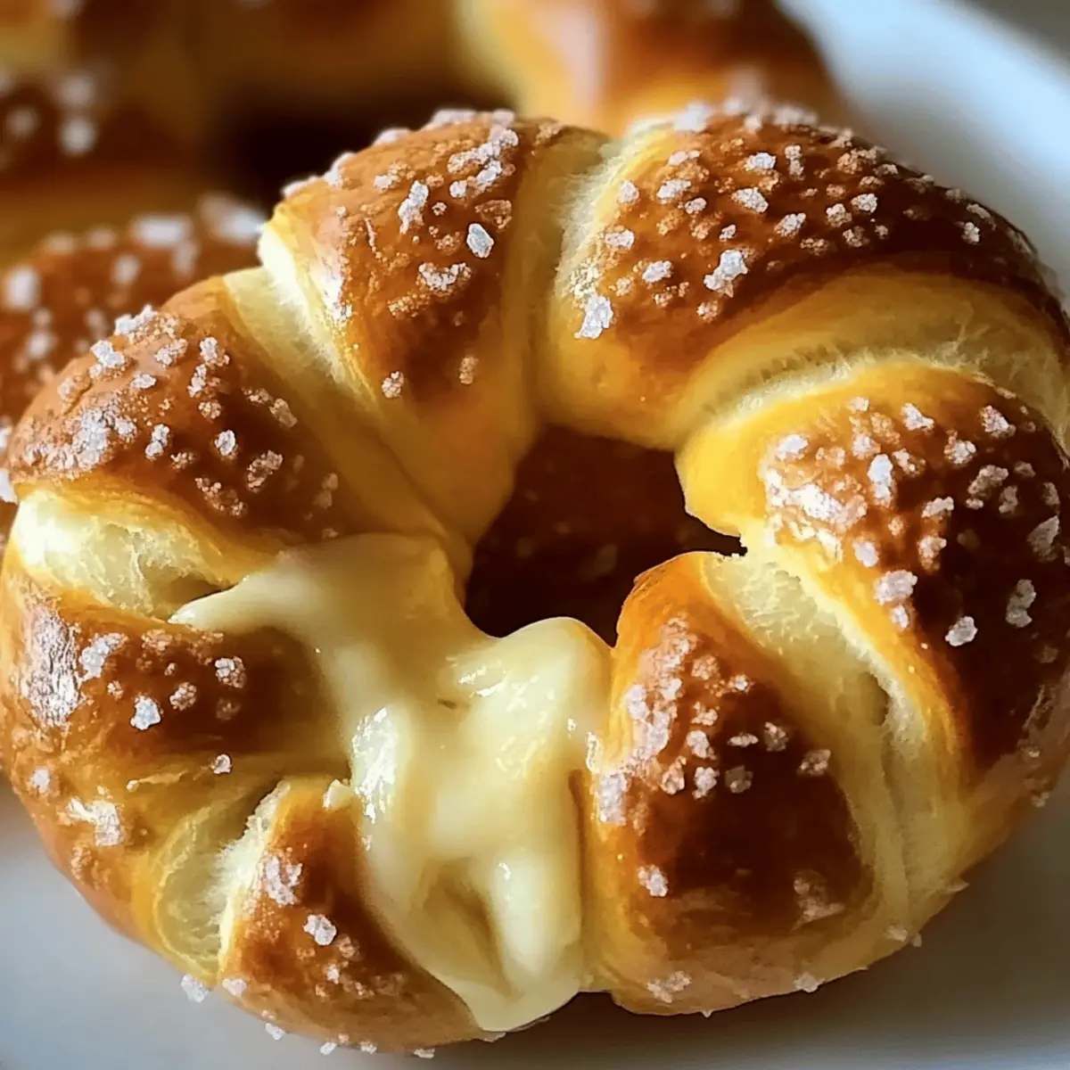 Bretzels farcis au fromage : un délice maison à savourer