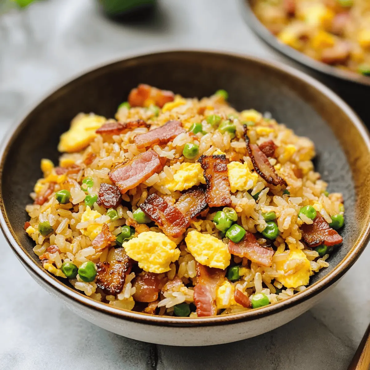 Riz frit au petit-déjeuner : un délice savoureux !