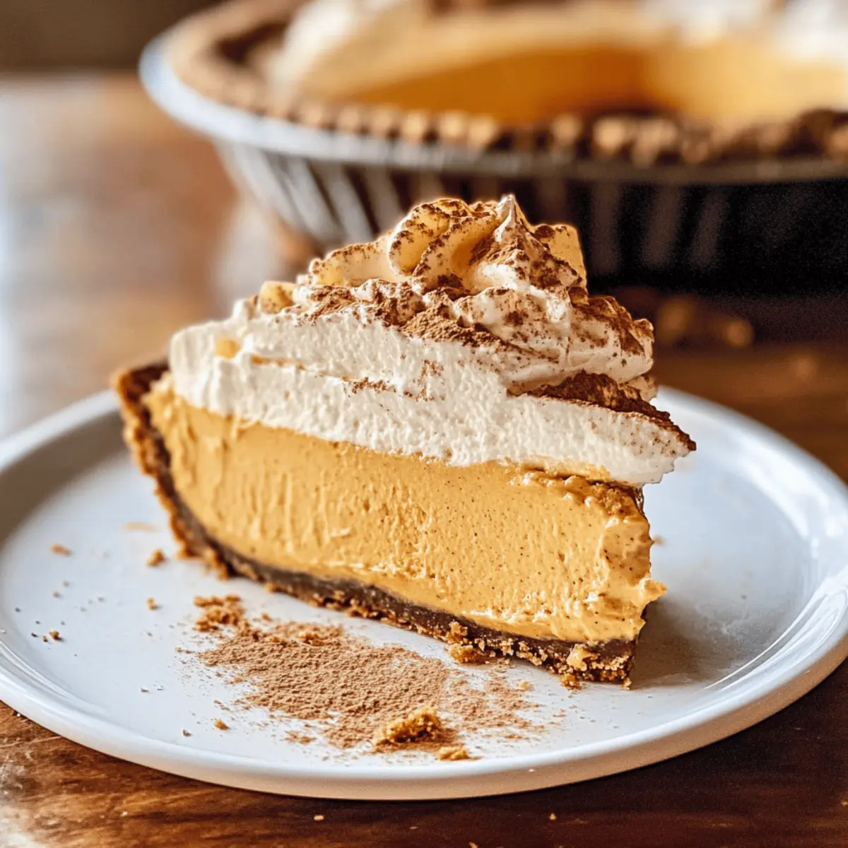 Tarte Mousse à la Citrouille sans Cuisson