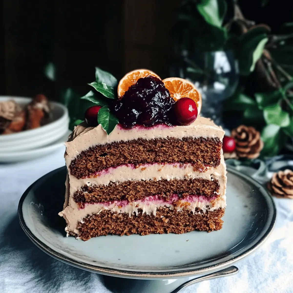 Gâteau à couches en pain d'épices irrésistible
