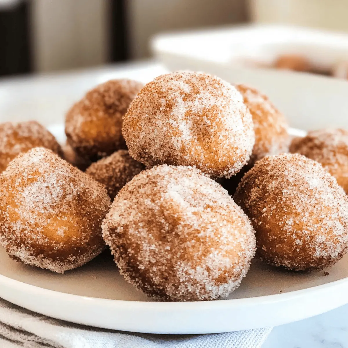 Boules de donuts céto ultra moelleuses et savoureuses