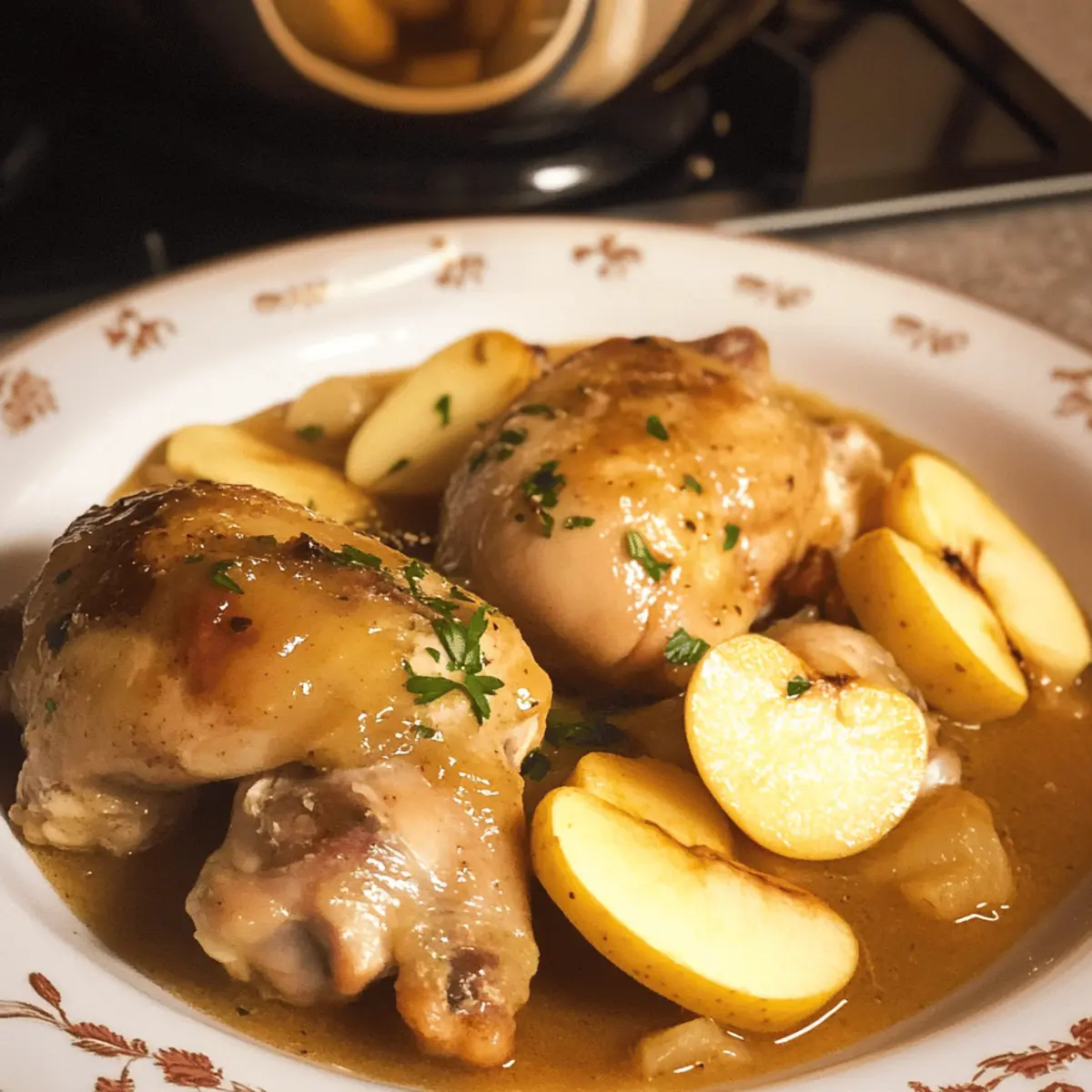 Poulet Normande – Saveur et confort au cidre de pomme
