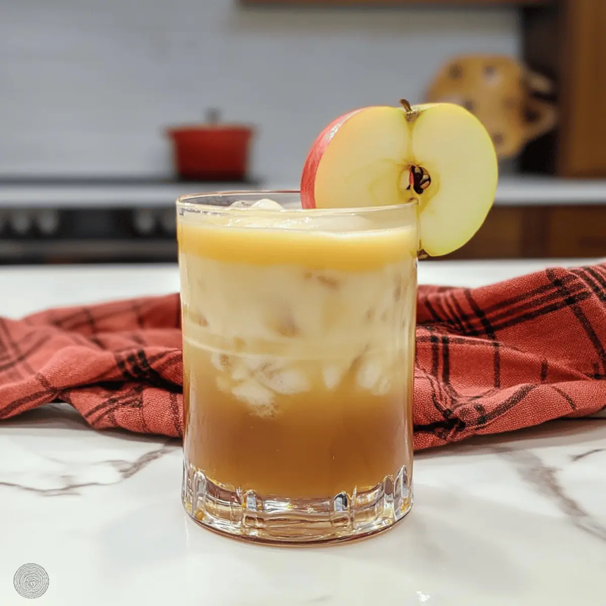 Cocktail de caramel pomme butterscotch irrésistible