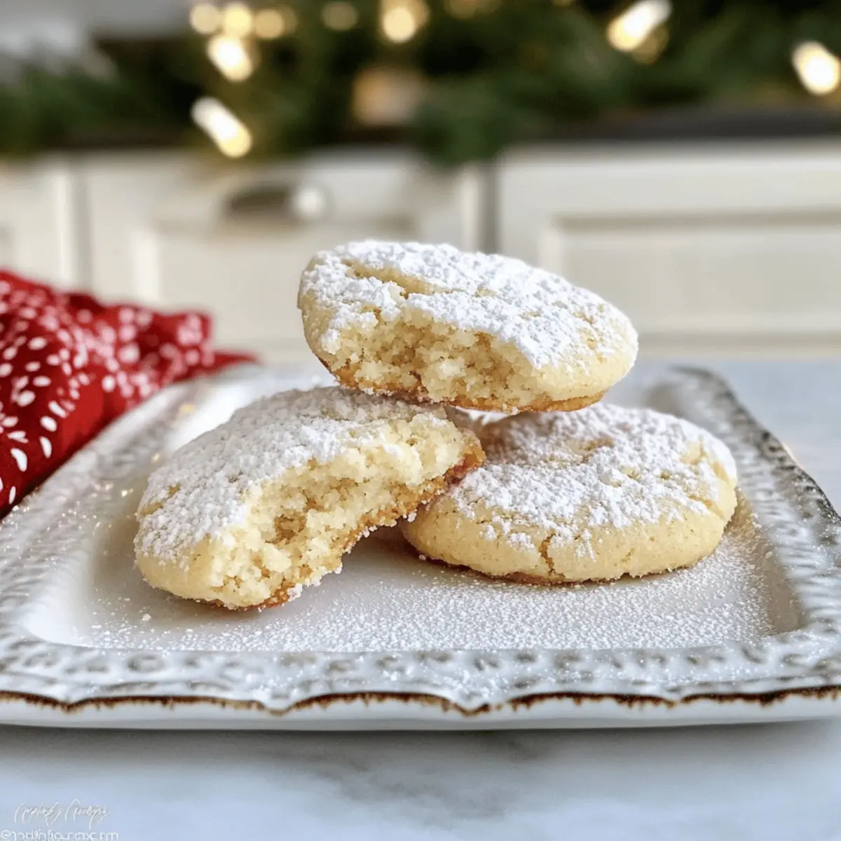Biscuits Gooey au Lait de Poule Faits Maison