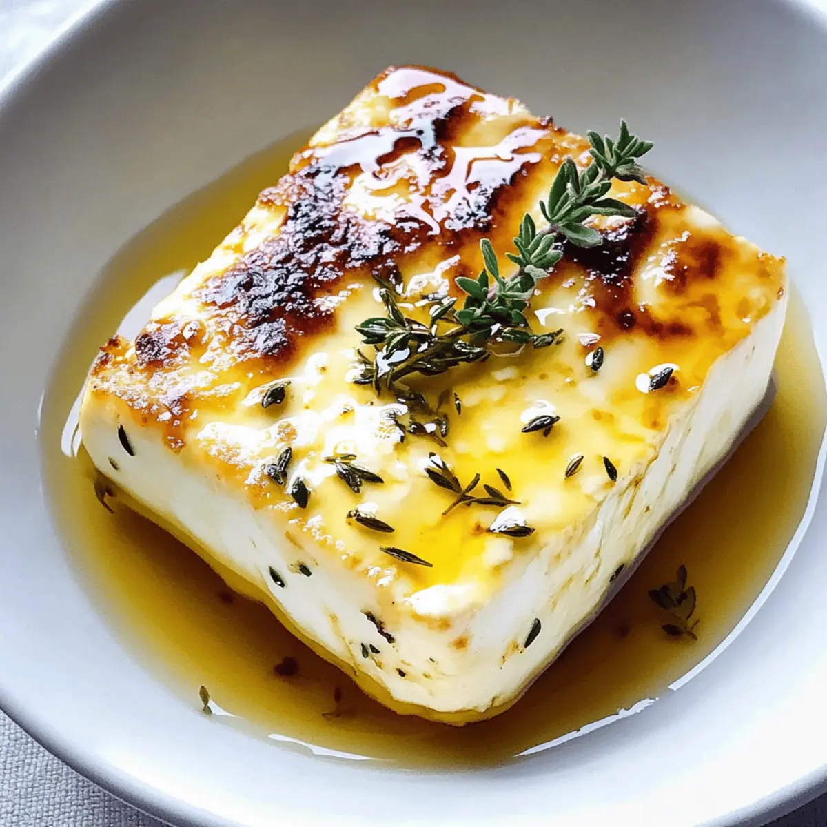 Feta avec Miel et Thym : Une Délicieuse Recette à Essayer