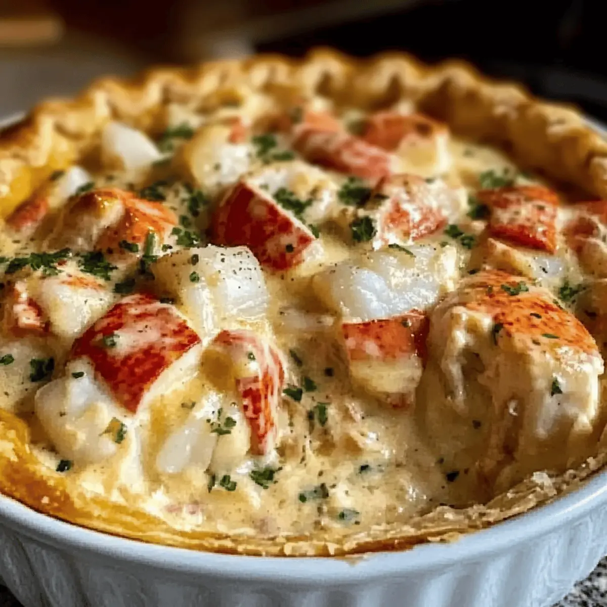 Tarte de homard: Un délice crémeux à découvrir