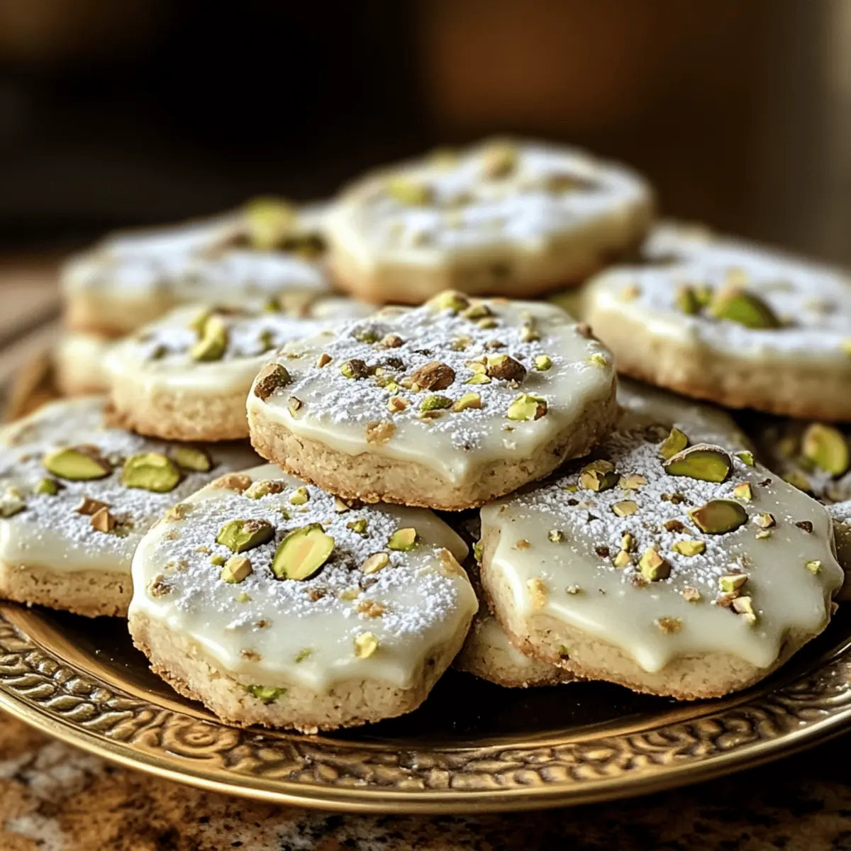 Biscuits sablés aux pistaches irrésistibles et fondants