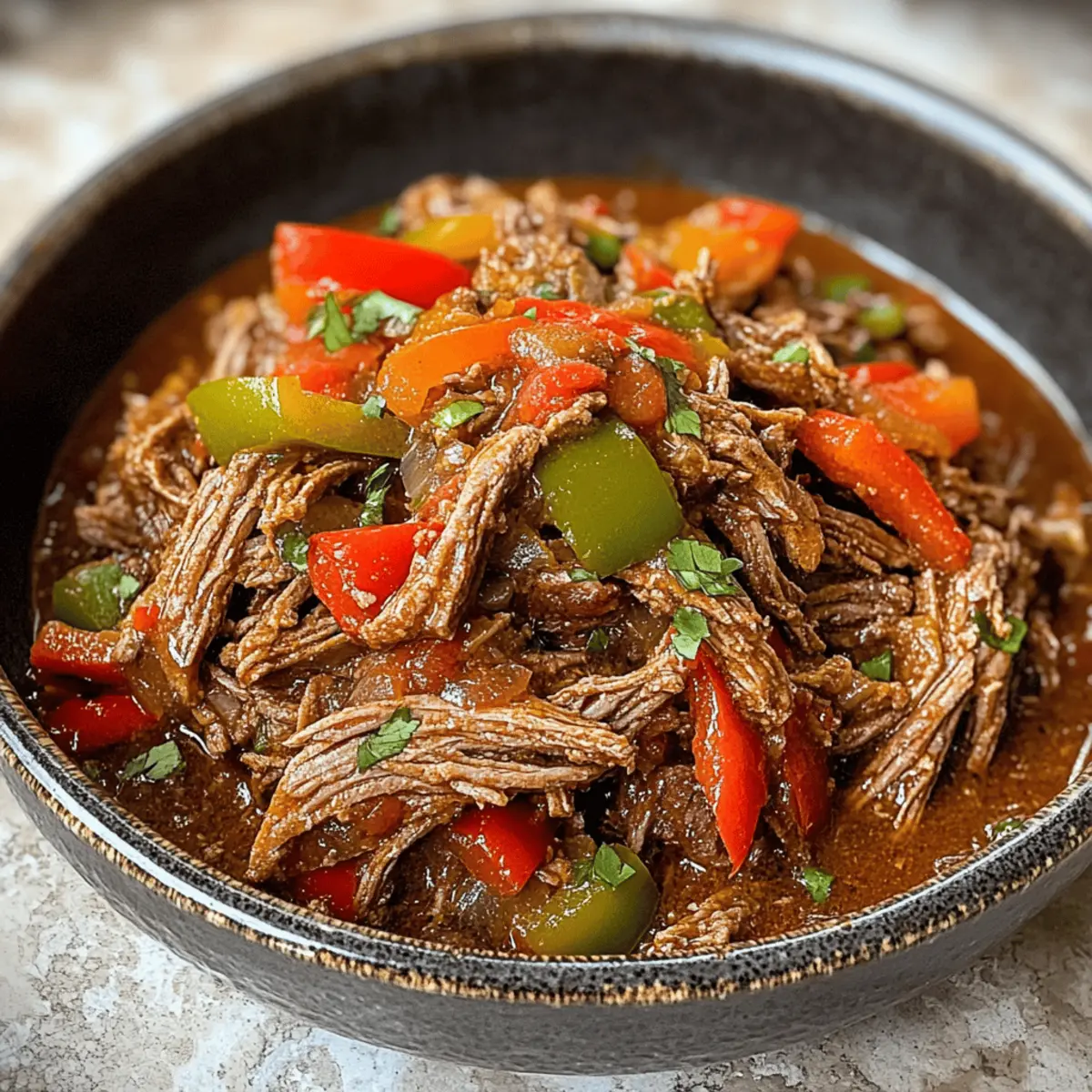 Ropa Vieja cubain Savoureuse et Confortante