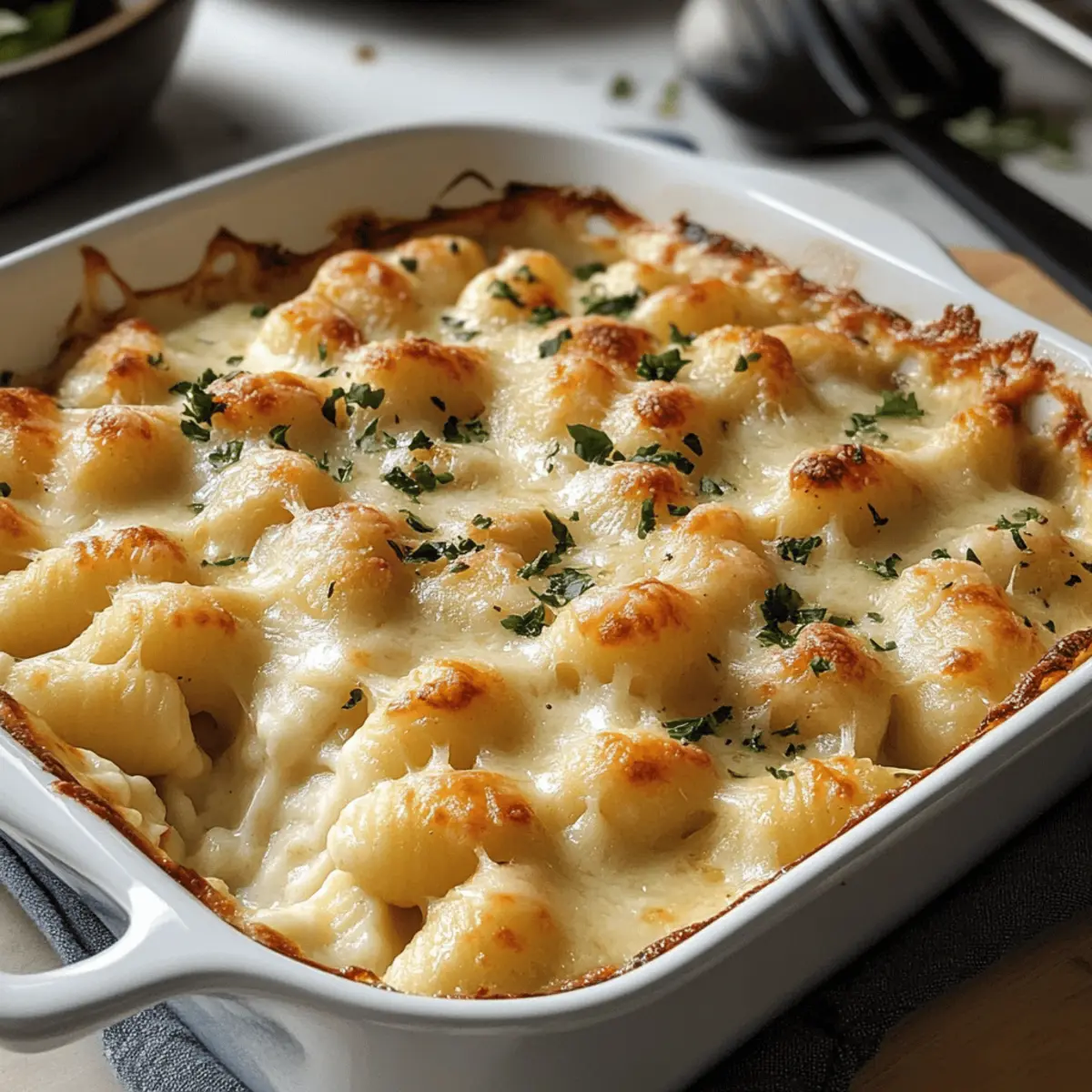 Gnocchi Baked Crème : Comfort Food à Partager