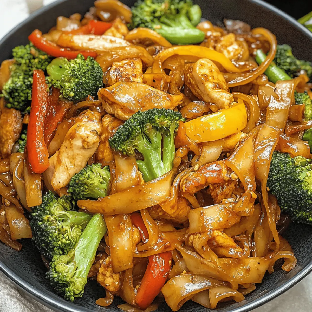 Nouilles ivres facile et rapide à préparer