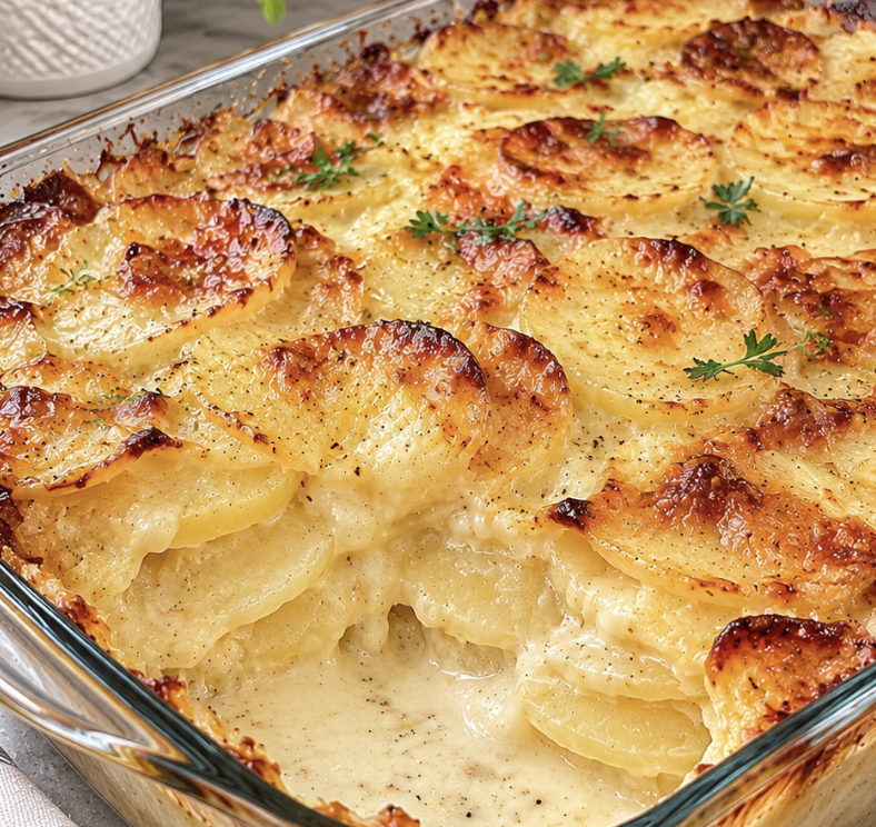 Gratin Dauphinois Crémeux : La Recette Traditionnelle, Fondante et Dorée au Four